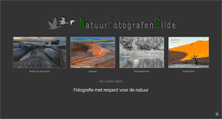 Desktop Screenshot of natuurfotografengilde.nl